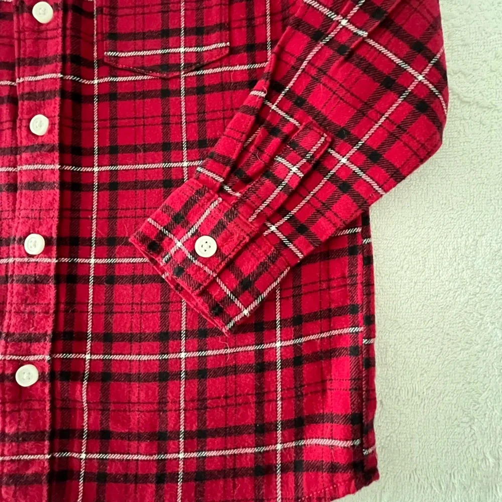 Gymboree size 4 plaid long sleeve button down shirt